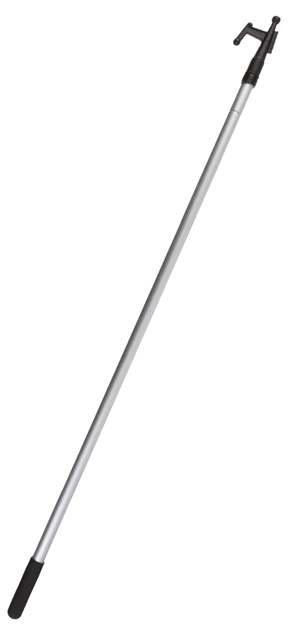 040609 – STAR BRITE Boat Hook, Telescoping Pole 4 To 8 Foot Length Glass Reinforced Nylon Hook Cam Locking 1 Inch Out...